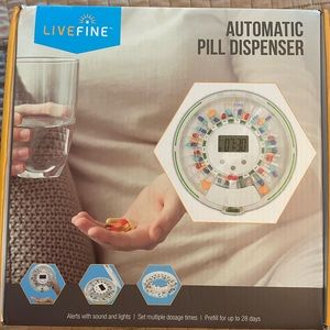 Live fine 28 day automatic pill dispenser